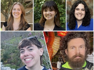 Compilation of graduate student headshots